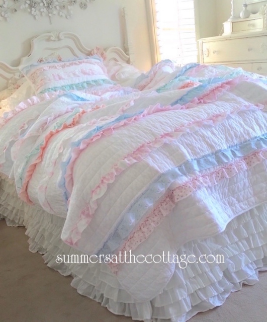 Beach House Linens For Shabby Chic Romantic Homes