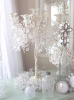 CHANDELIER GARLAND SHABBY ROMANTIC BEADED CRYSTAL CHIC CHRISTMAS