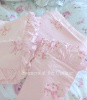 RACHEL ASHWELL SHABBY CHIC CORSAGE PINK QUEEN DUVET RUFFLED EURO SHAMS