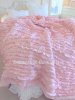 DUSTY ROSE SHABBY PETTICOAT CHIC RUFFLES QUILT SET