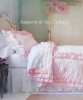 RACHEL ASHWELL SHABBY CHIC FRENCH RUFFLE COTTAGE PETTICOAT PINK ROSES QUILT SET