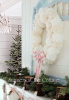 FARMHOUSE POM POM CHRISTMAS WREATH COZY COTTAGE