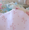 SHABBY CHIC RACHEL ASHWELL SPRINKLES PINK ROSES ROSEBUDS QUEEN FLAT SHEET