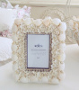 COASTAL COLLECTION BEACH SEASHELL PHOTO PICTURE FRAME